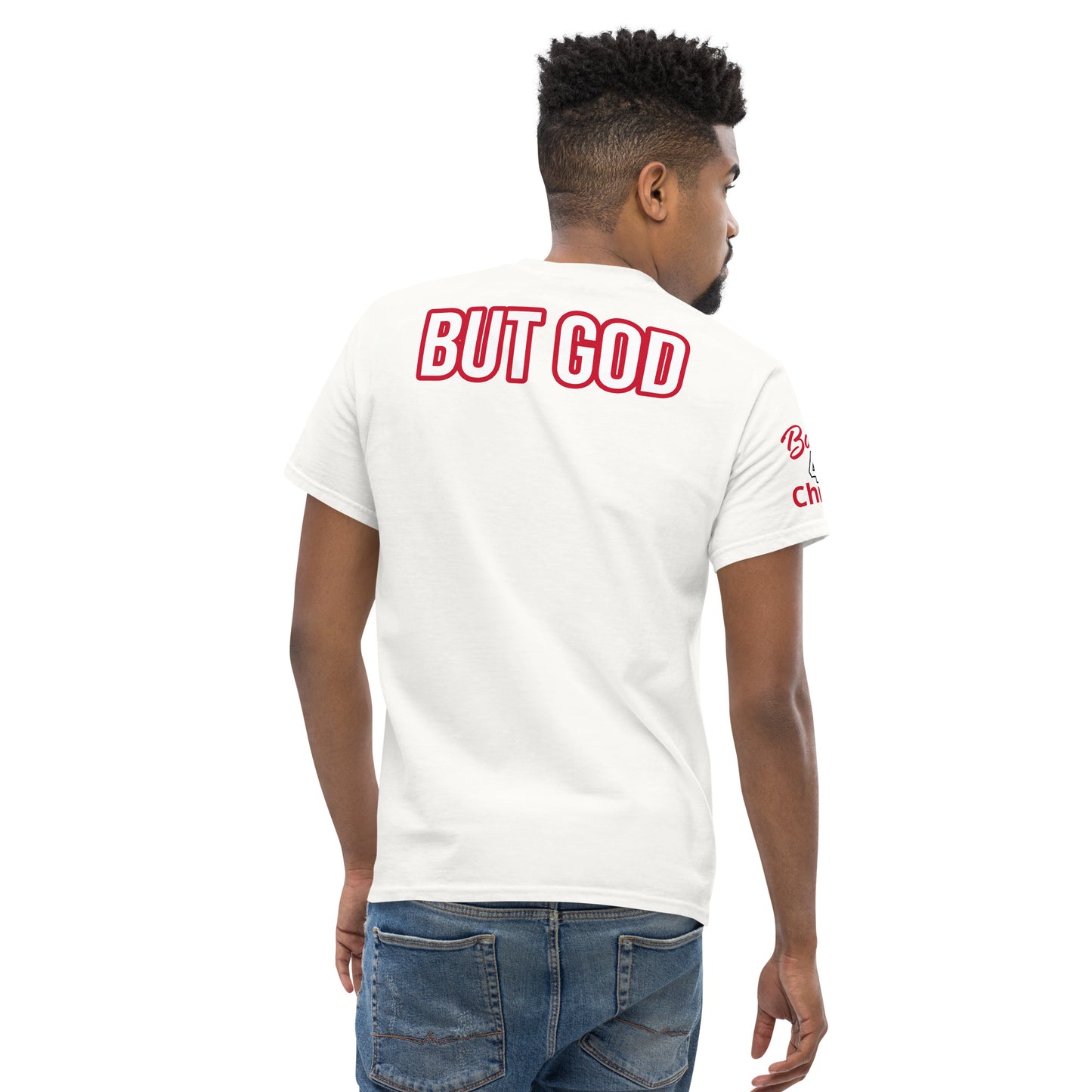 Oops Tee w back/sleeve design (Enter your sin)