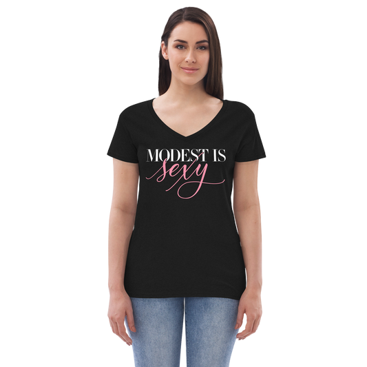 Modest is Sexy V-neck Tee